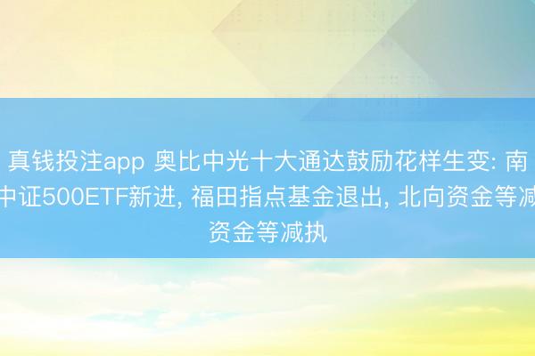 真钱投注app 奥比中光十大通达鼓励花样生变: 南边中证500ETF新进， 福田指点基金退出， 北向资金等减执