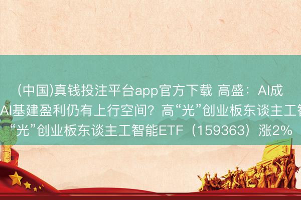 (中国)真钱投注平台app官方下载 高盛：AI成本开销有望远超预期！AI基建盈利仍有上行空间？高“光”创业板东谈主工智能ETF（159363）涨2%